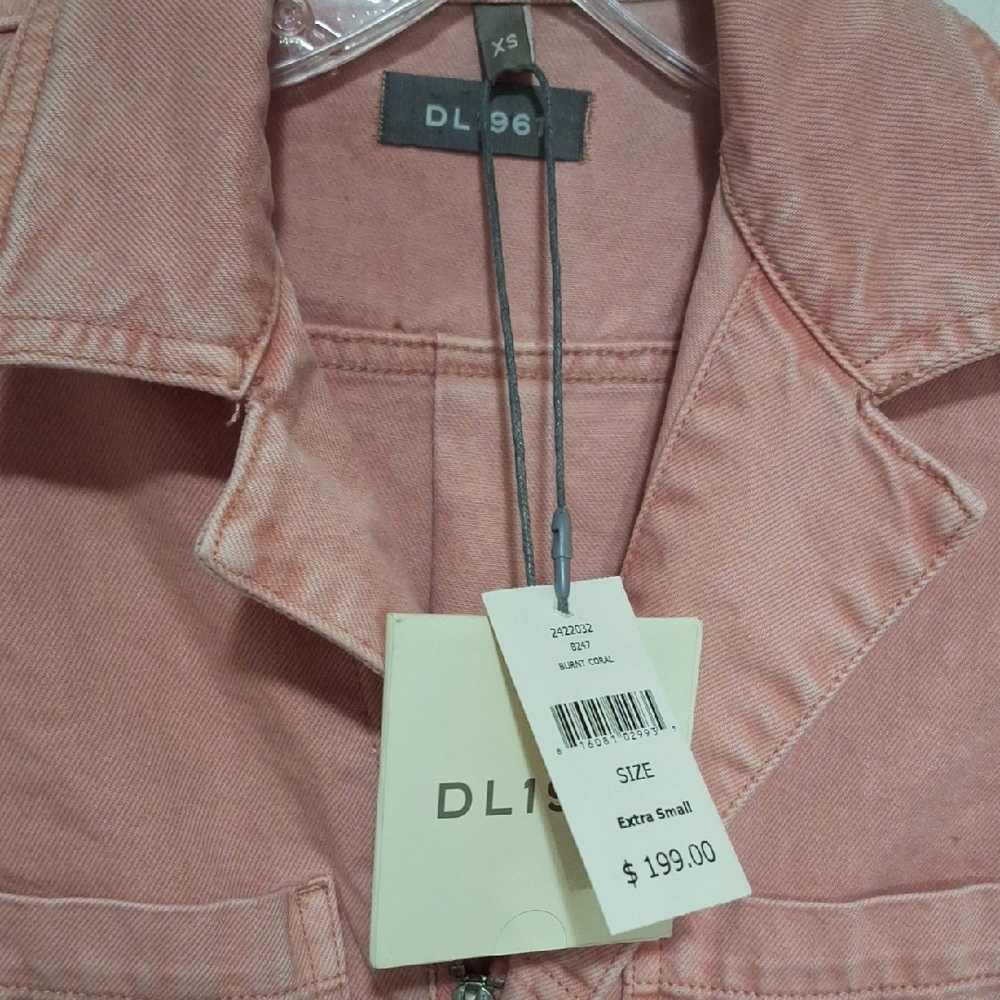 DL1961 Blush Pink Denim Jumper